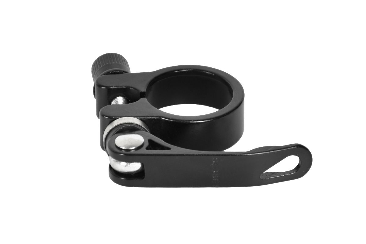 Хомут подседельный JUCHUANG,31.8мм,с эксцентриком,черный