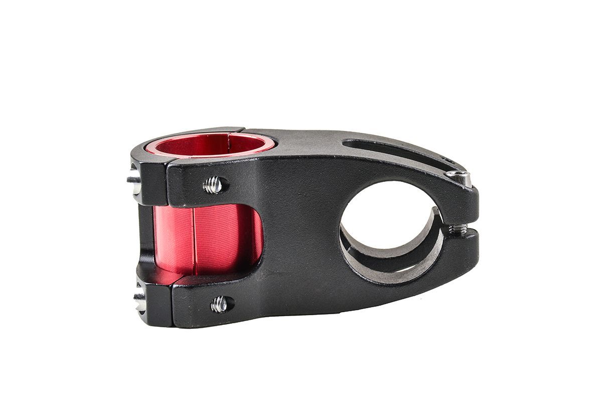 Вынос руля MODE MD-HS1019,1,4\1-1\8",A-Head,L-50mm,руль 31.8mm,на вилку 35\31,8мм, алюминиевый, черный\красный Вынос руля MODE MD-HS1019,1,4\1-1\8",A-Head,L-50mm,руль 31.8mm,на вилку 35\31,8мм, алюминиевый, черный\красный