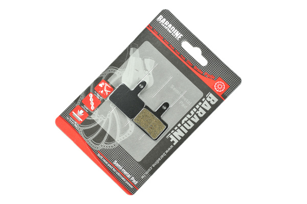 Колодки тормозные Baradine DS-10, для механических и гидравлических дисковых тормозов SHIMANO с креплением в центре