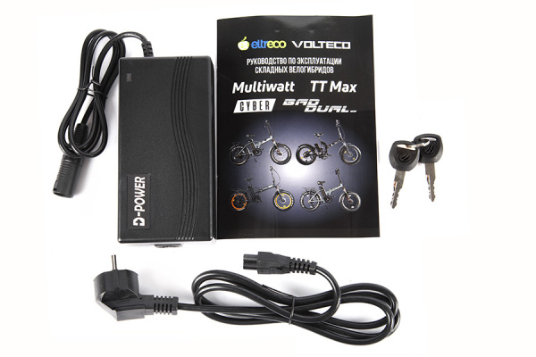 Велогибрид eltreco volteco cyber